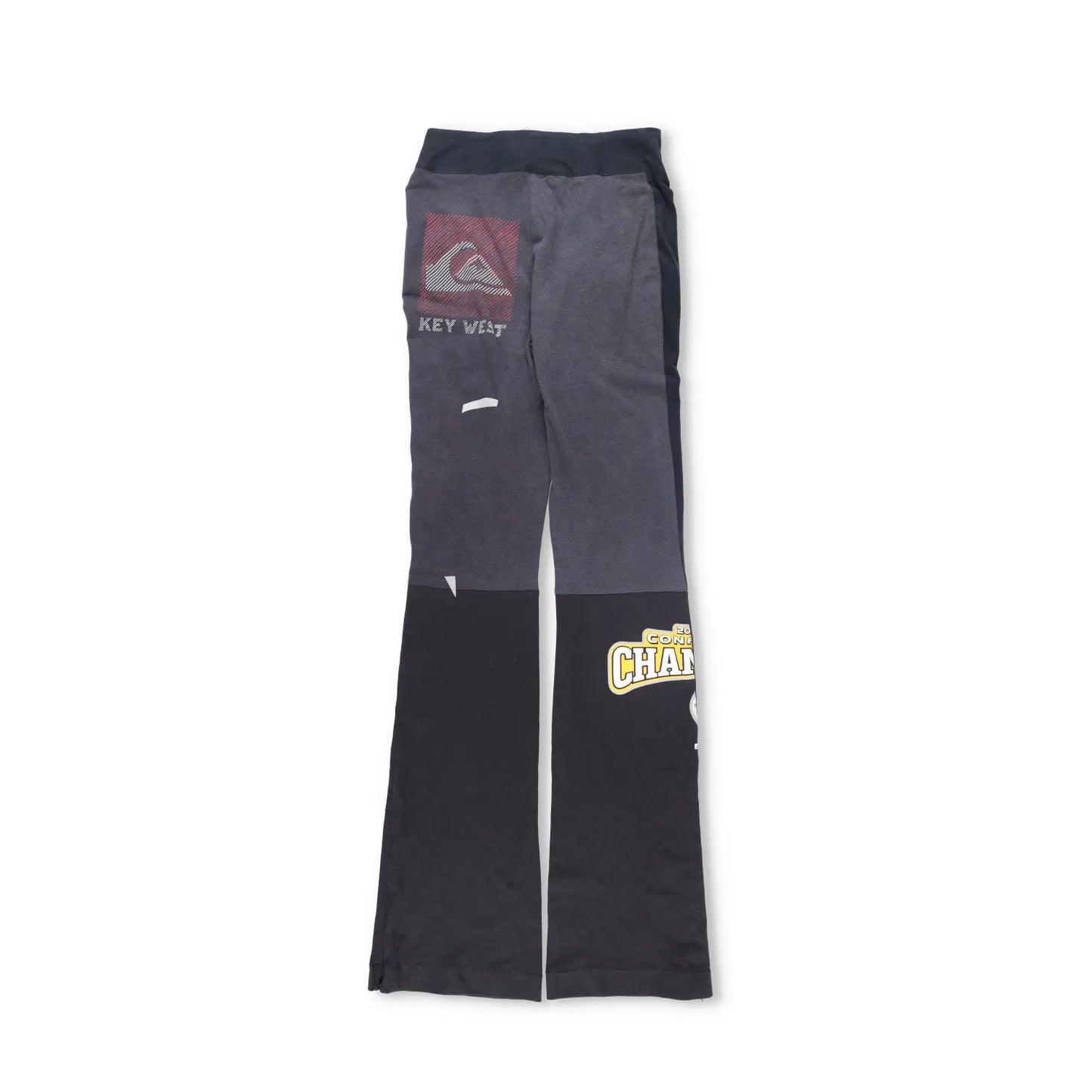 CONNER IVES Womens Flared Joggers Mixed Vintage Fibre Black Logo Size L RRP 250 — View 11