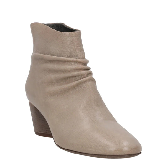 OFFICINE CREATIVE Womens Ankle Boots Leather Grey Mid Heel Zip UK 5 RRP 550 — View 2