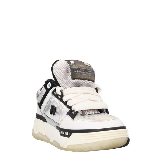 AMIRI Womens MA-1 Low Top Trainers Black Leather Lace Up Sneakers EU 36 RRP 741 — View 2