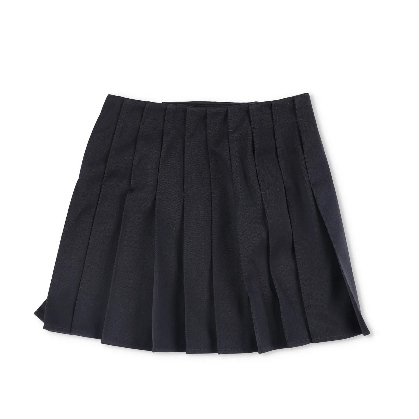BOTTEGA VENETA Womens Mini Skirt Short Pleated Wool Black Size 38 RRP 1200 — View 11