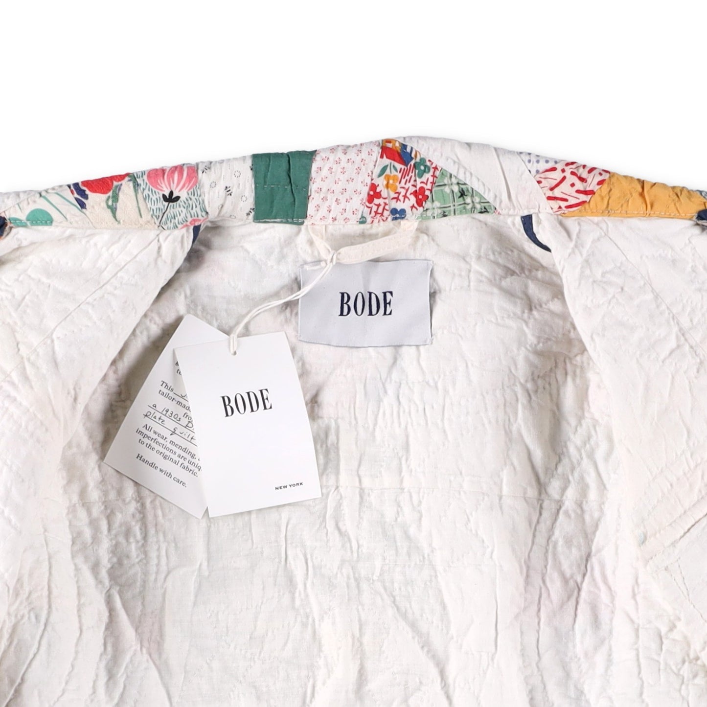 BODE 2019 Rare Patchwork Upcycled Multi Workwear Jacket Size M/L RRP1500 — View 14