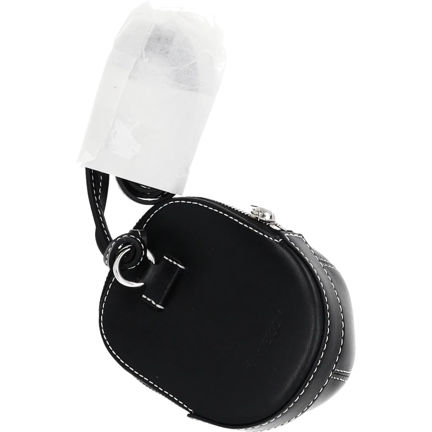 J.W. ANDERSON Womens Nano Cap Crossbody Bag Leather Black Size S RRP 295 — View 9
