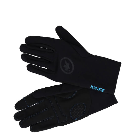 ASSOS Cycling Mens Black Series Gloves Silicone Grip Size L RRP 131 — View 2