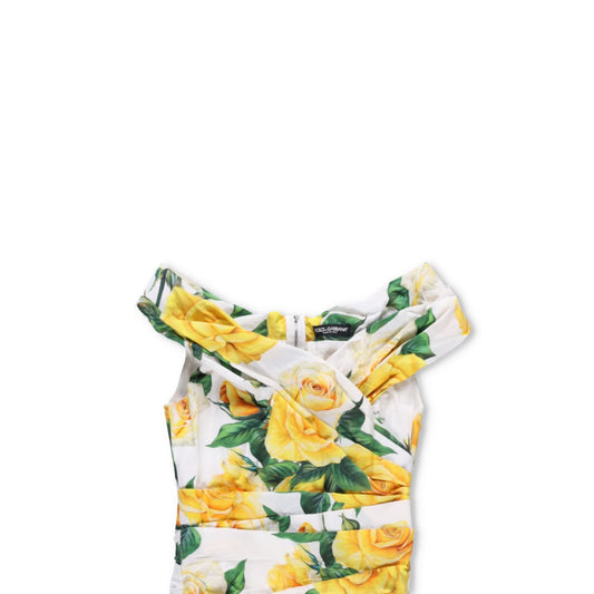 DOLCE & GABBANA Pop Str St.Rose Gialle Gr.185 Multicolour Mini Dress 40 RRP 1600 — View 2