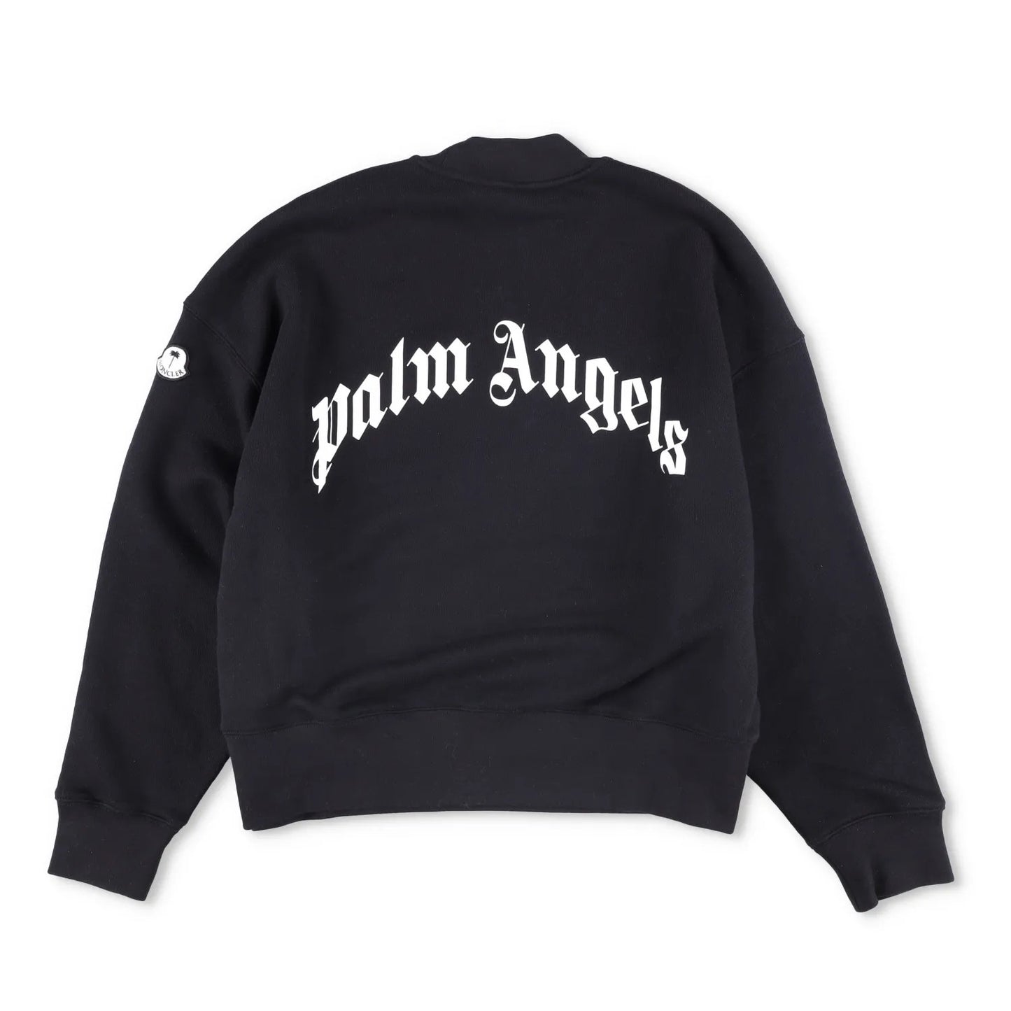 MONCLER GENIUS X Palm Angels Womens Bear Flames Sweatshirt Black XS RRP 565 — View 9