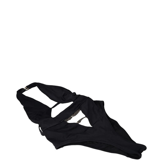 AGENT PROVOCATEUR Womens Anja1 Swimsuit Halterneck Black One Piece 5 RRP 235 — View 2