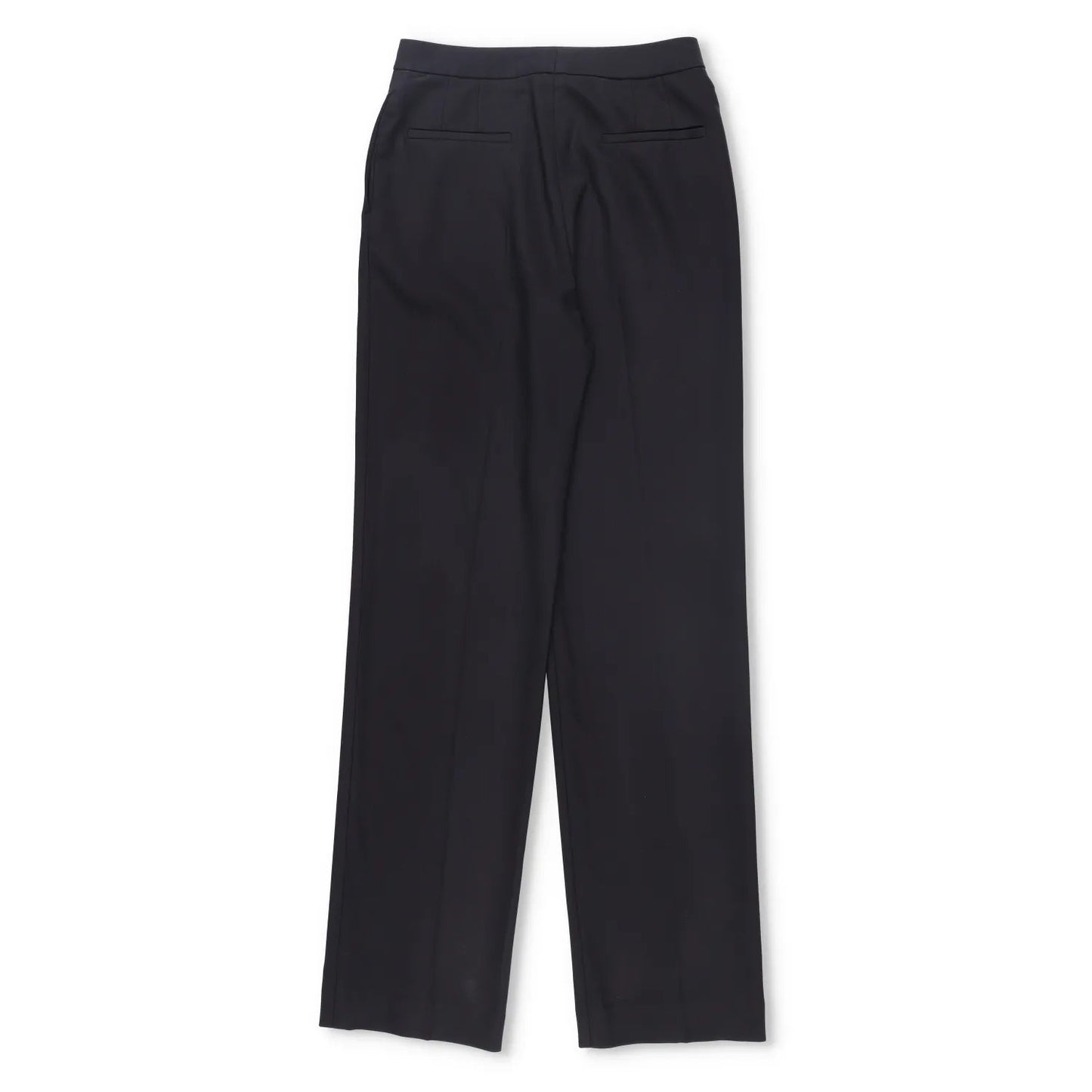 TOVE Womens Amie Tailored Trousers Slim Leg Black Pleated Flat Front 36 RRP 690 — View 10