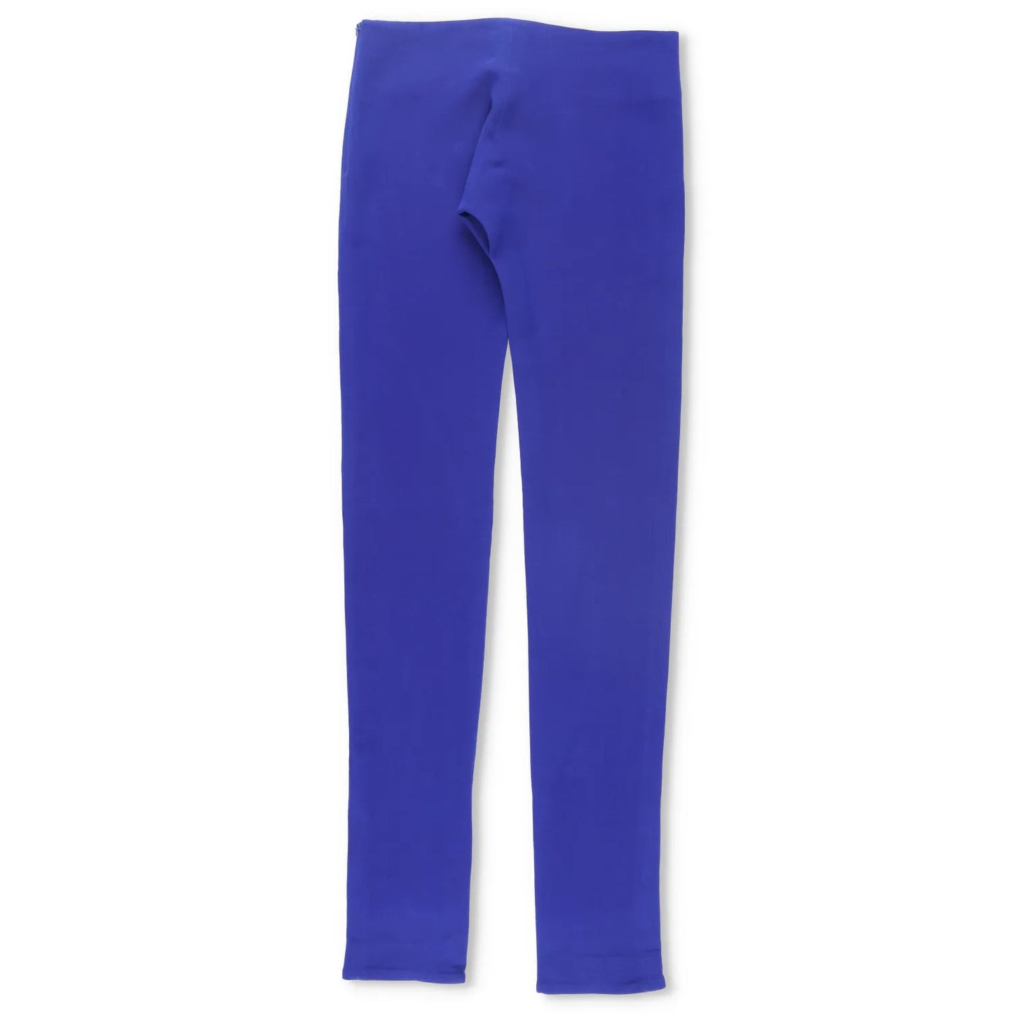 MAXIMILIAN Womens Fi Trousers Slim Leg Blue Flat Front Skinny Size M RRP 510 — View 9