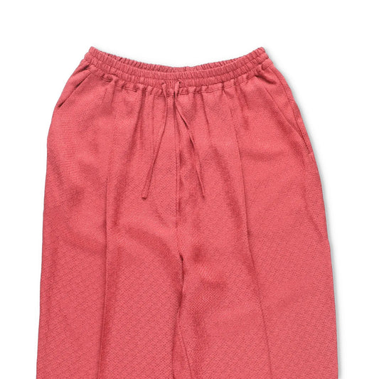 SLEEPER Women Sleeper Pastelle Oversized Jacquard Pyjama Pants Red XXS/XS RRP215 — View 2