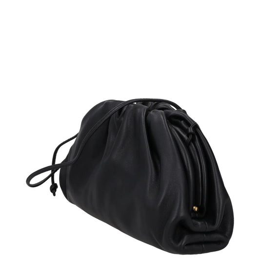 BOTTEGA VENETA Womens Mini Blois Pouch Bag Black Smooth Size S RRP 1710 — View 2