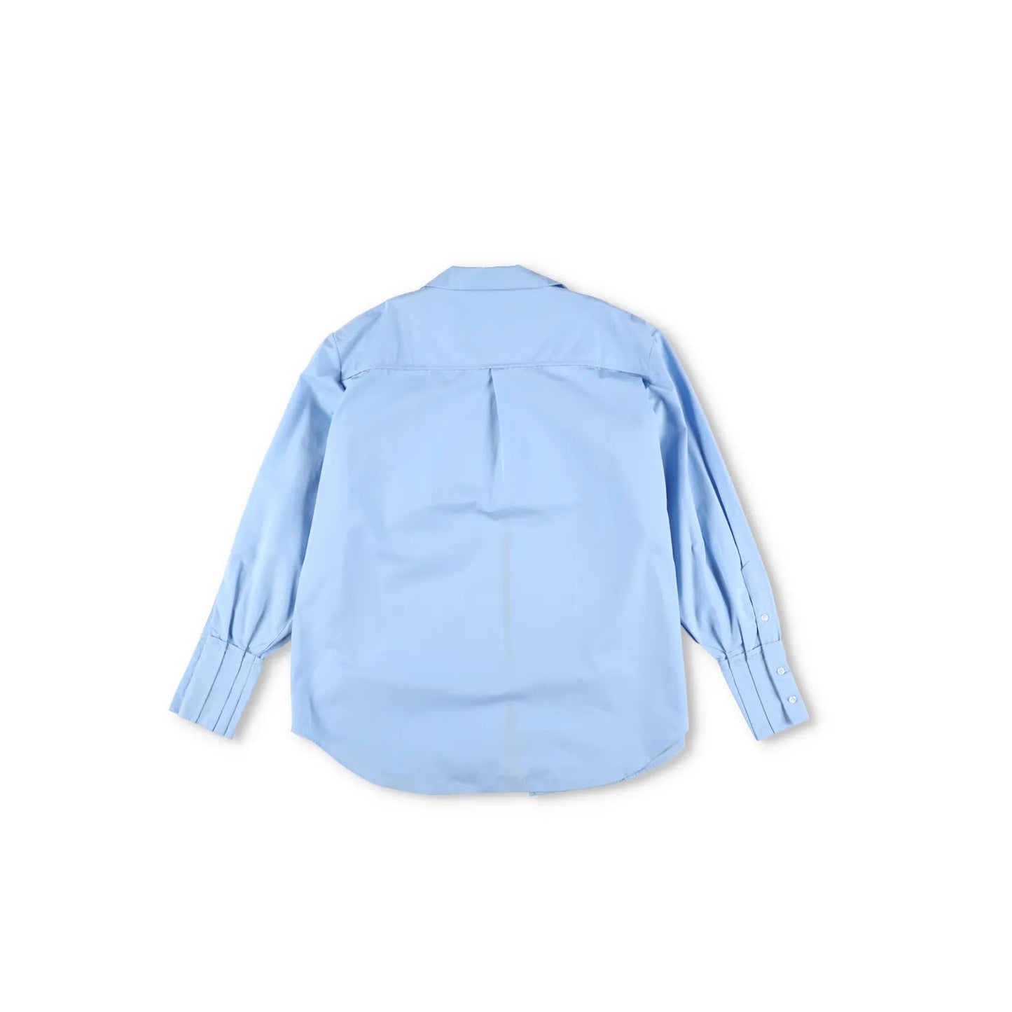 SINEAD O'DWYER Womens Pyjama Shirt Blue Button-Up Cotton Buckle Toggle 10 RRP755 — View 10