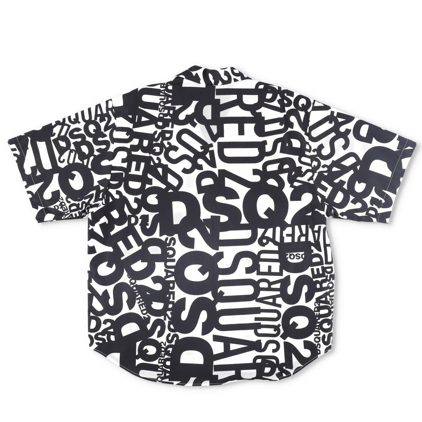 DSQUARED2 Mens Shirt Cotton Button-Up Multicoloured Short Sleeve Size 46 RRP 375 — View 9