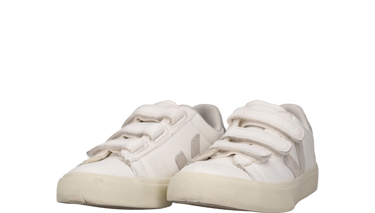 VEJA Womens Recife Low Top Strappy Sneaker Leather Neutral Logo UK 4 RRP 155 — View 9