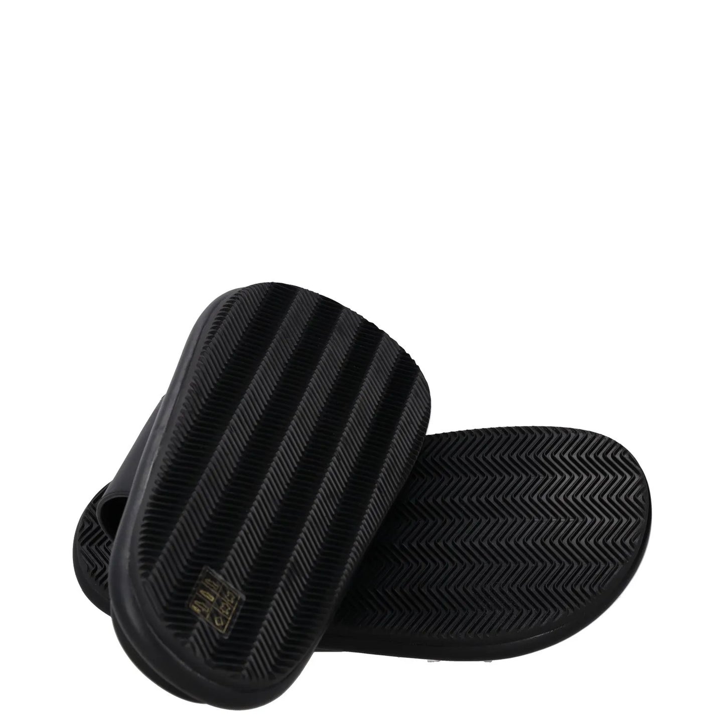 MONCLER Womens Bell Sandals Flat Sliders Black Leather Open Toe UK 3 RRP 515 — View 8