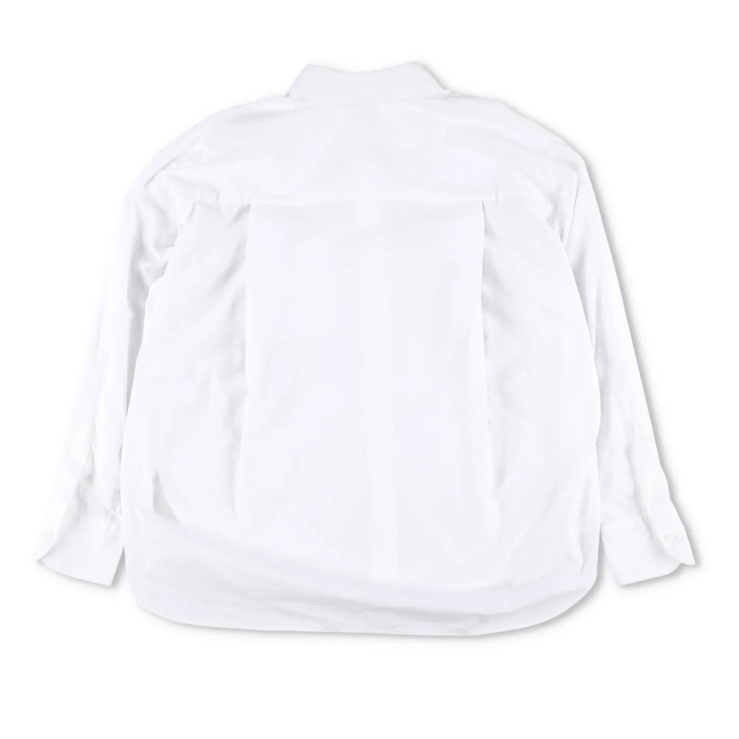 FRANKIE SHOP Women Lui Organic Cotton Button Up Long Sleeve Shirt White L RRP130 — View 9