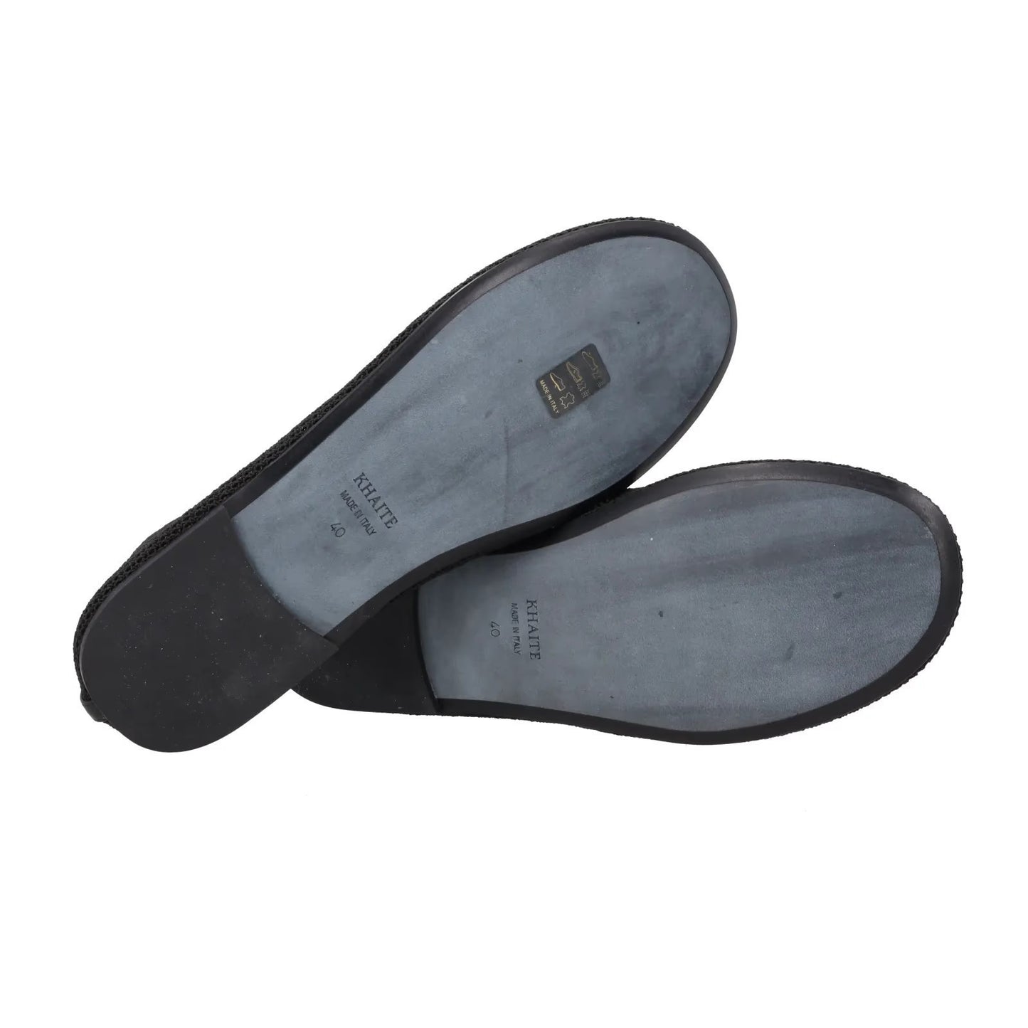 KHAITE Womens Marcy Mesh Ballet Flats Black Almond Toe Slip On UK 7 RRP 620 — View 8