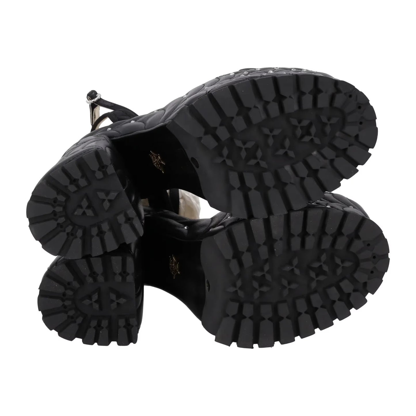 Charlotte Olympia Womens Miranda Sandals Satin Slingback Black UK 7.5 RRP 995 — View 8