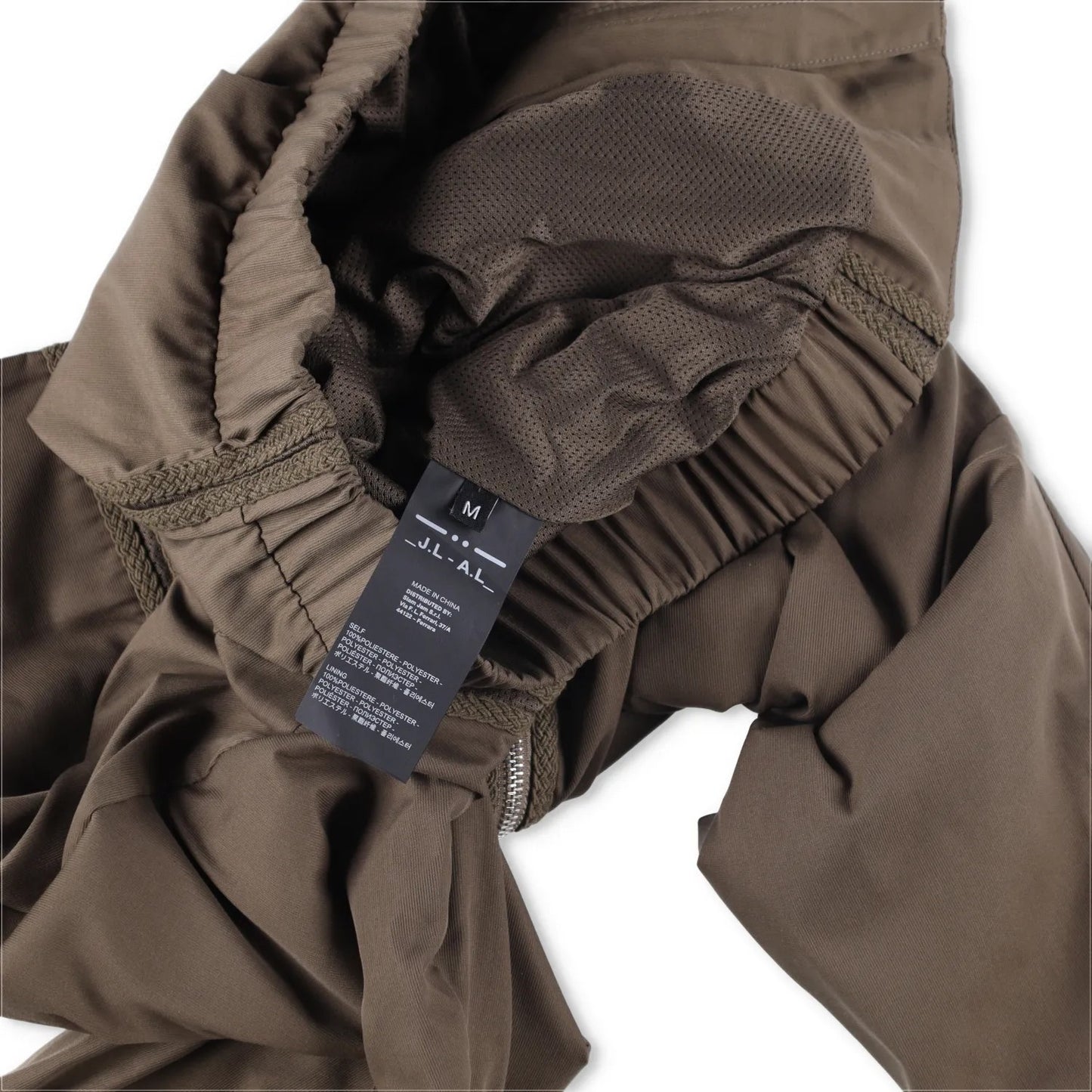 J.LAL Mens Karst Jacket Windbreaker Jacket Lightweight Polyester Green M RRP 565 — View 10