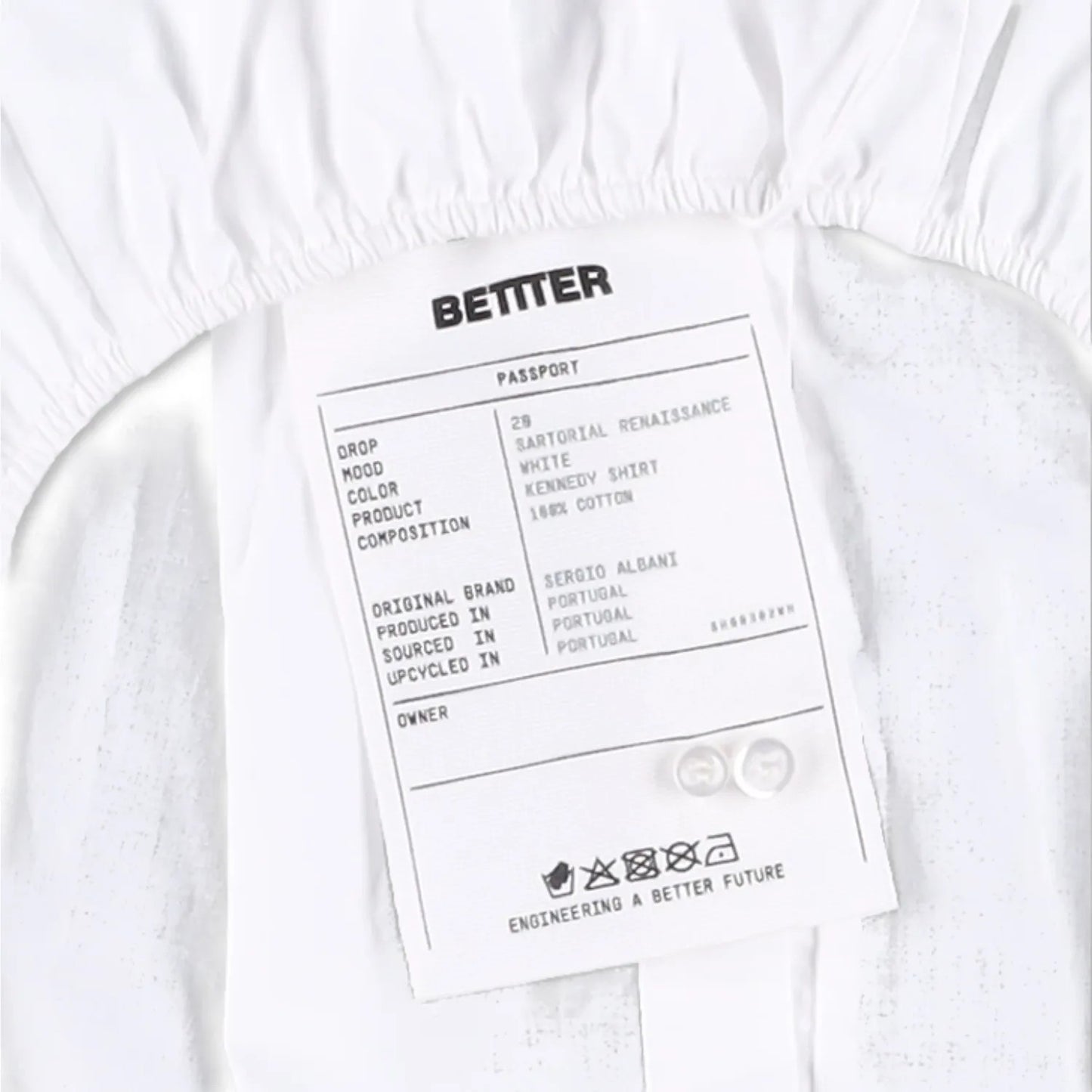 BETTTER X G&H Womens Kennedy Shirt Altered Front Bow Sleeveless White M RRP 378 — View 10