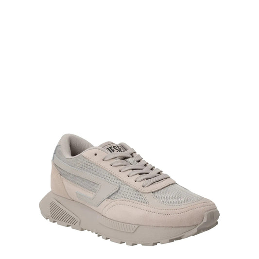 DIESEL WomensTyche Runner SuedeFabric Low Tops Lace Up Grey EU 36 RRP 180 — View 2