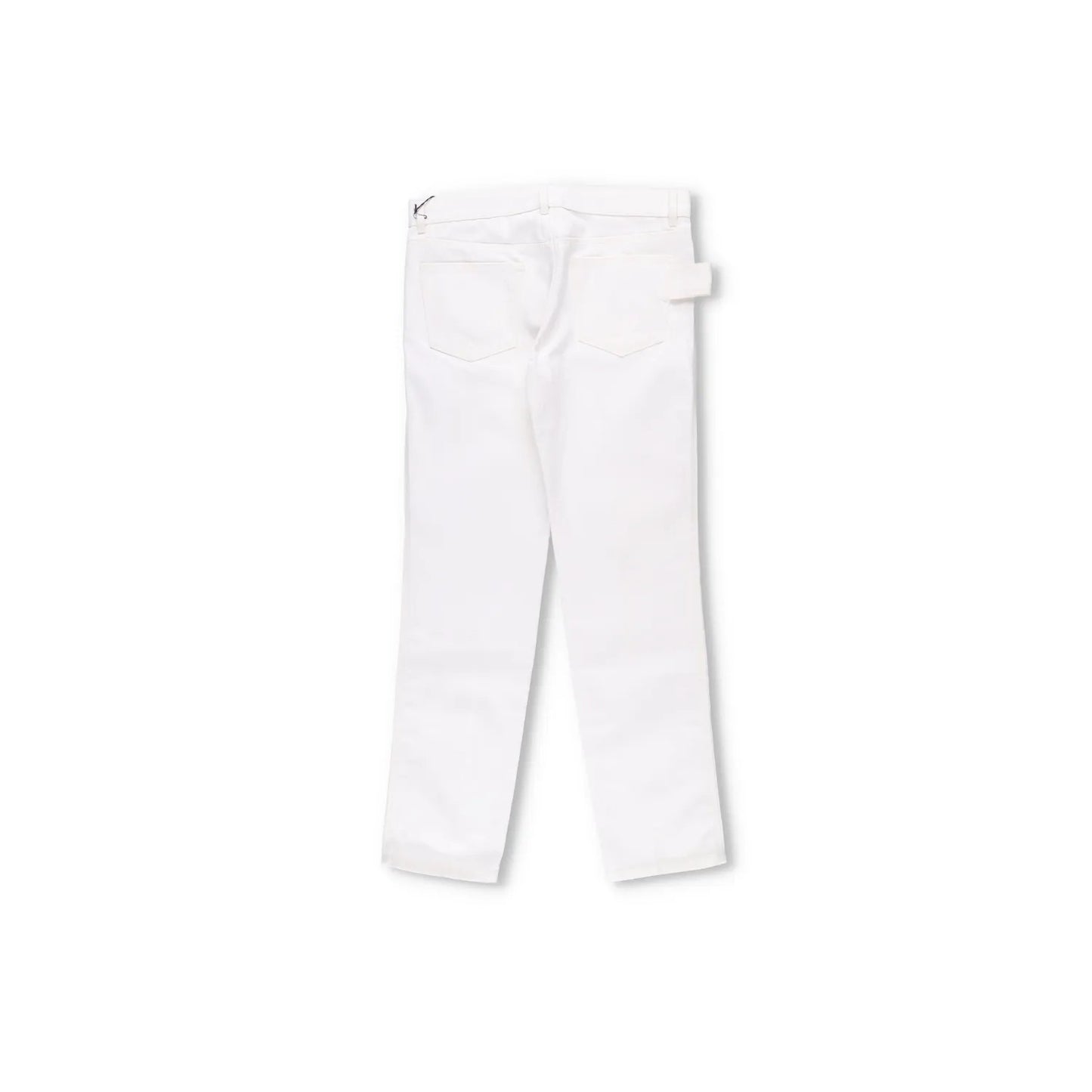 BOTTEGA VENETA Mens Denim Jeans Straight White 5 Pocket Size 40 RRP 650 — View 9