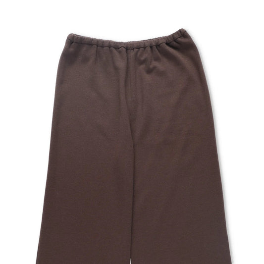 16ARLINGTON Womens Flared Joggers Wool Acrylic Blend Trousers Brown 12 RRP 680 — View 2