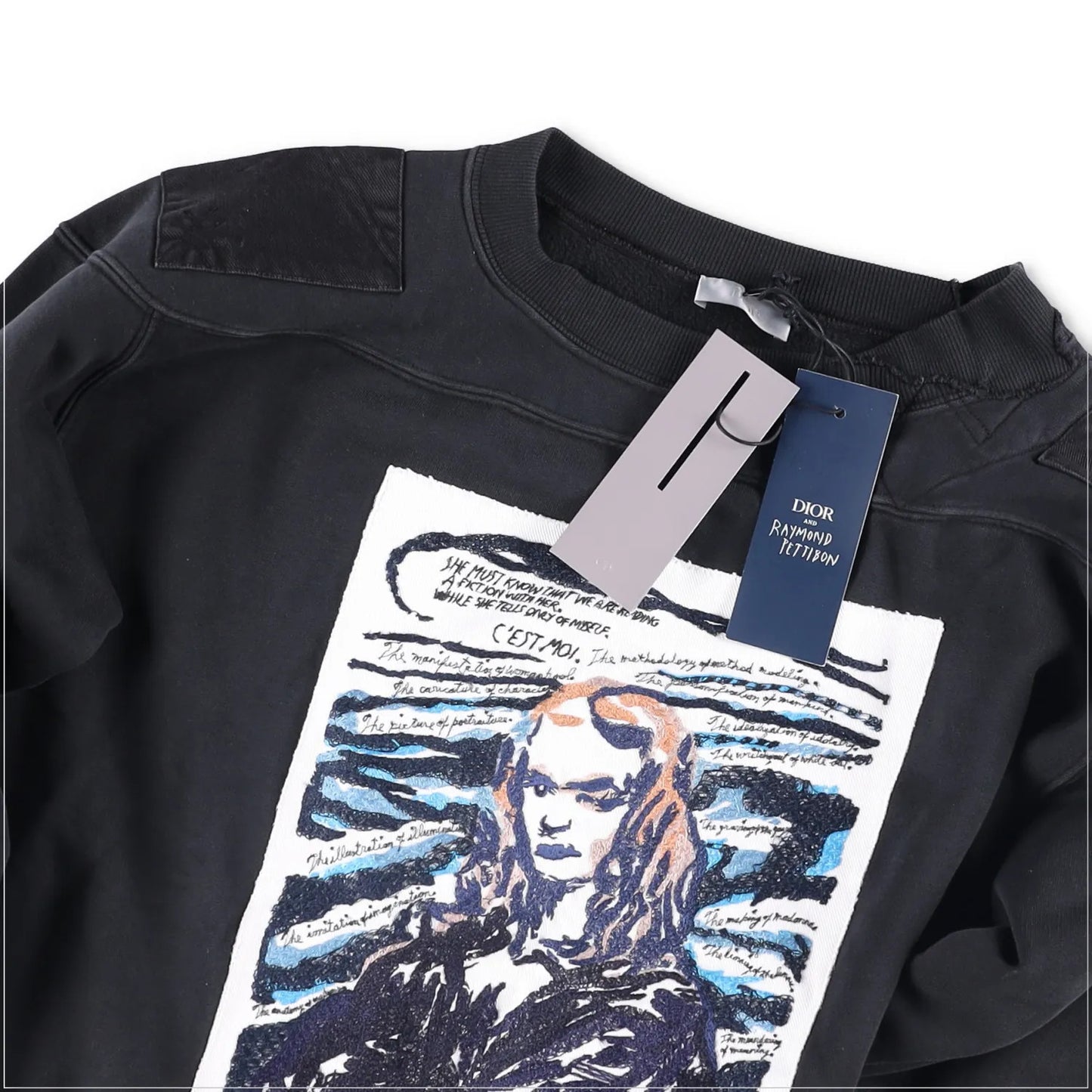 DIOR HOMME Mens Sweatshirts Mona Lisa Multicoloured Print Crew Neck XS RRP 1145 — View 6