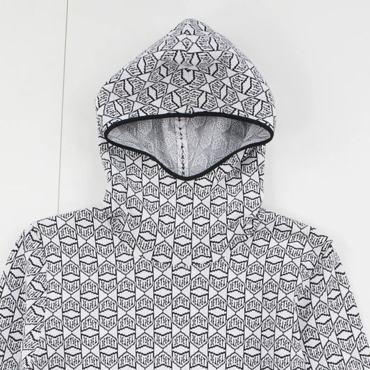 JET SET Womens Log Cap Ski Base Layers In Mono Hooded Multicoloured XL RRP 470 — View 2