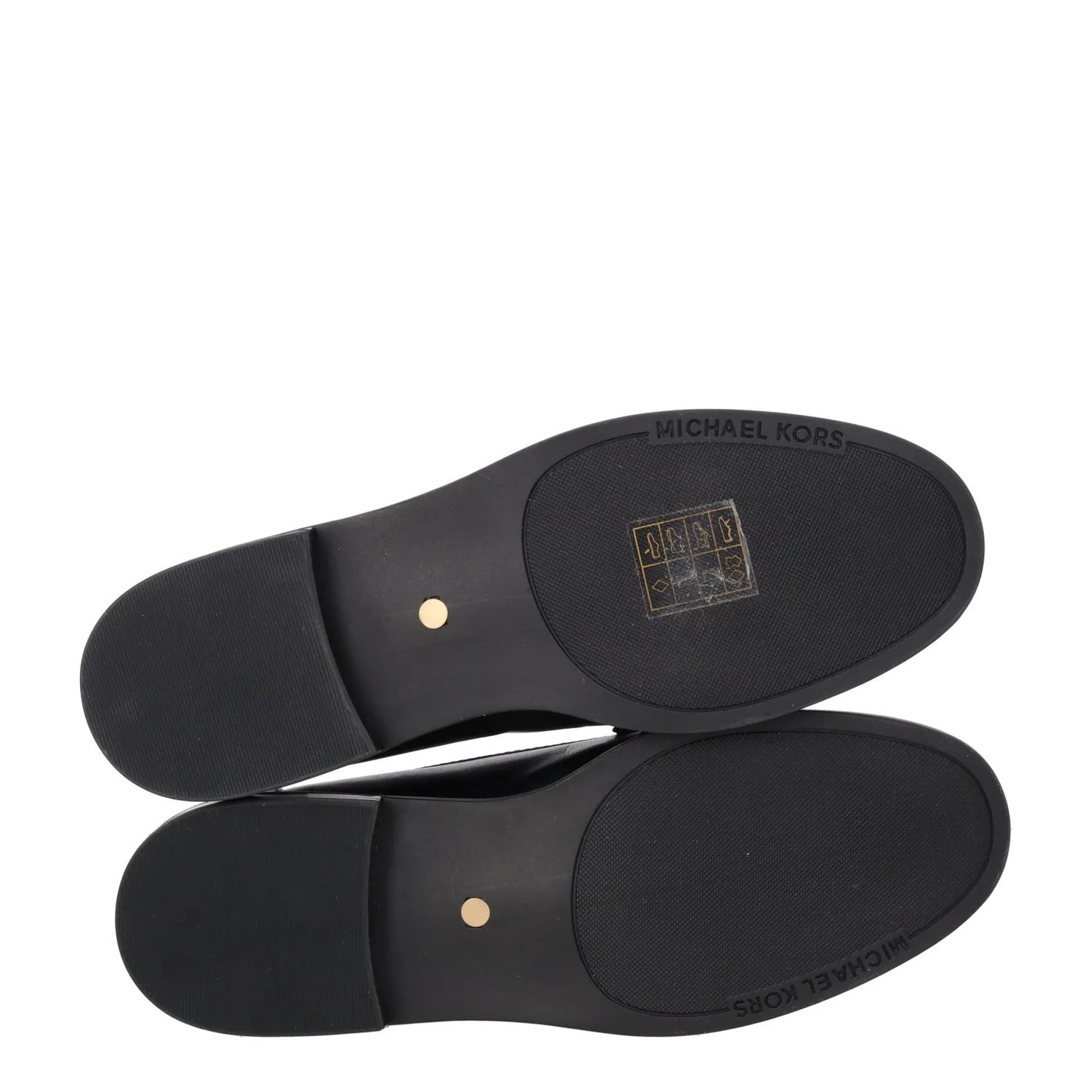MICHAEL KORS Womens Tiegan Leather Loafer Slip On Black Size UK 3 RRP 190 — View 8