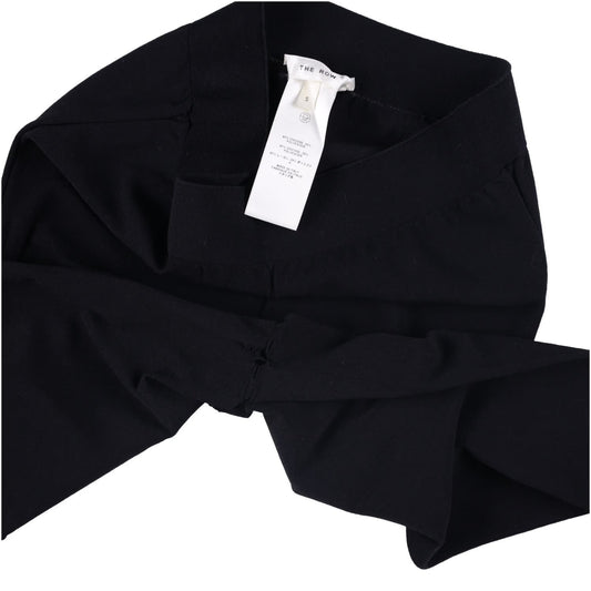 THE ROW Womens Clizia Leggings Black Mid Rise Ankle Solid Size S RRP 1218.5 — View 2