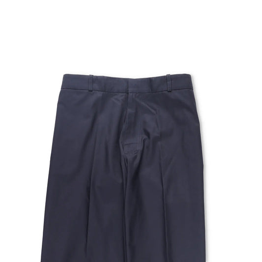 LOU DALTON Mens Trousers Blue Wide Leg Relaxed Fit Mixed Fibres Size S RRP 250 — View 2