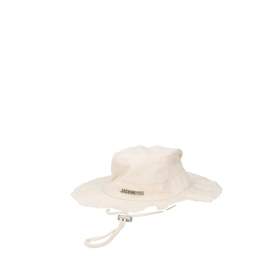 JACQUEMUS Unisex Jacqu Le Bob Artichaut Hat Neutrals Logo Strap Size 60 RRP 125 — View 2