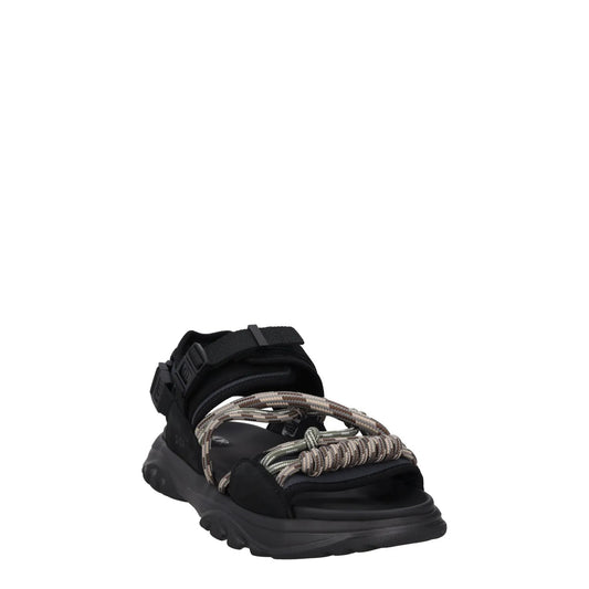 DIOR HOMME Mens H Town Sandals Rope Black Flat Strappy Open Toe UK 5 RRP 770 — View 2