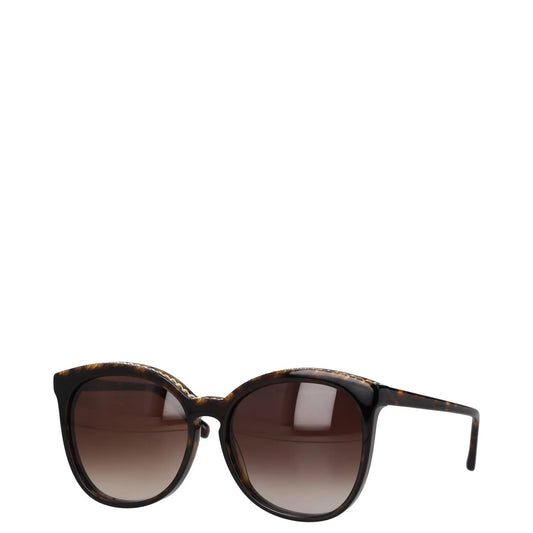 STELLA MCCARTNEY Womens Sunglasses Brown Acrylic Cat Eye One Size RRP 225 — View 2