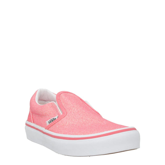 VANS Classic Kids Pink Slip On Sneakers Fabric Low Top EU 33 RRP 45 — View 2