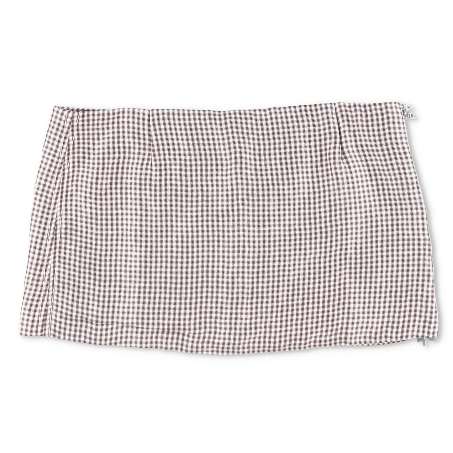 ACNE STUDIOS Womens Irella Short Skirt Checked Multicoloured Mid Waist 42 RRP245 — View 10