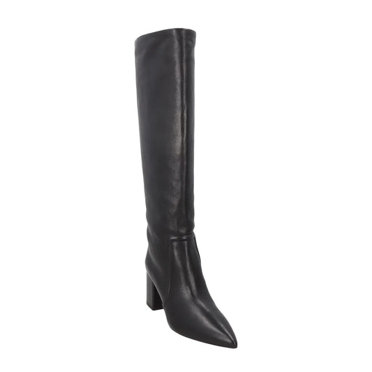 PARIS TEXAS Womens Anja 70mm High Block Heel Knee High Black EU 35.5 RRP 680 — View 2