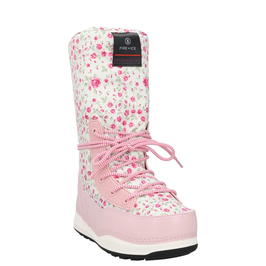 BOGNER Womens Snowboot Multicoloured Pink White Synthetic High Top UK 5 RRP 275 — View 2
