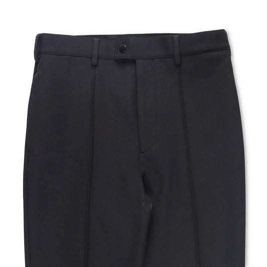 PRADA Men Tapered Trousers Black Dress Pant Pleated Tapered Flat Front 48 RRP950 — View 2