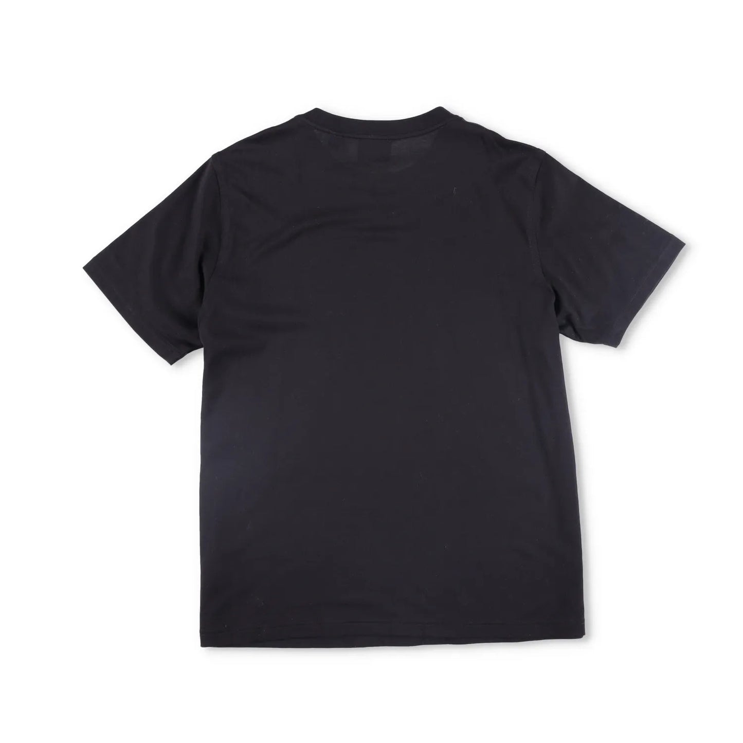 BURBERRY Womens T-Shirt Black Crew Neck Short Sleeve Large Logo Cotton M RRP 250 — View 7