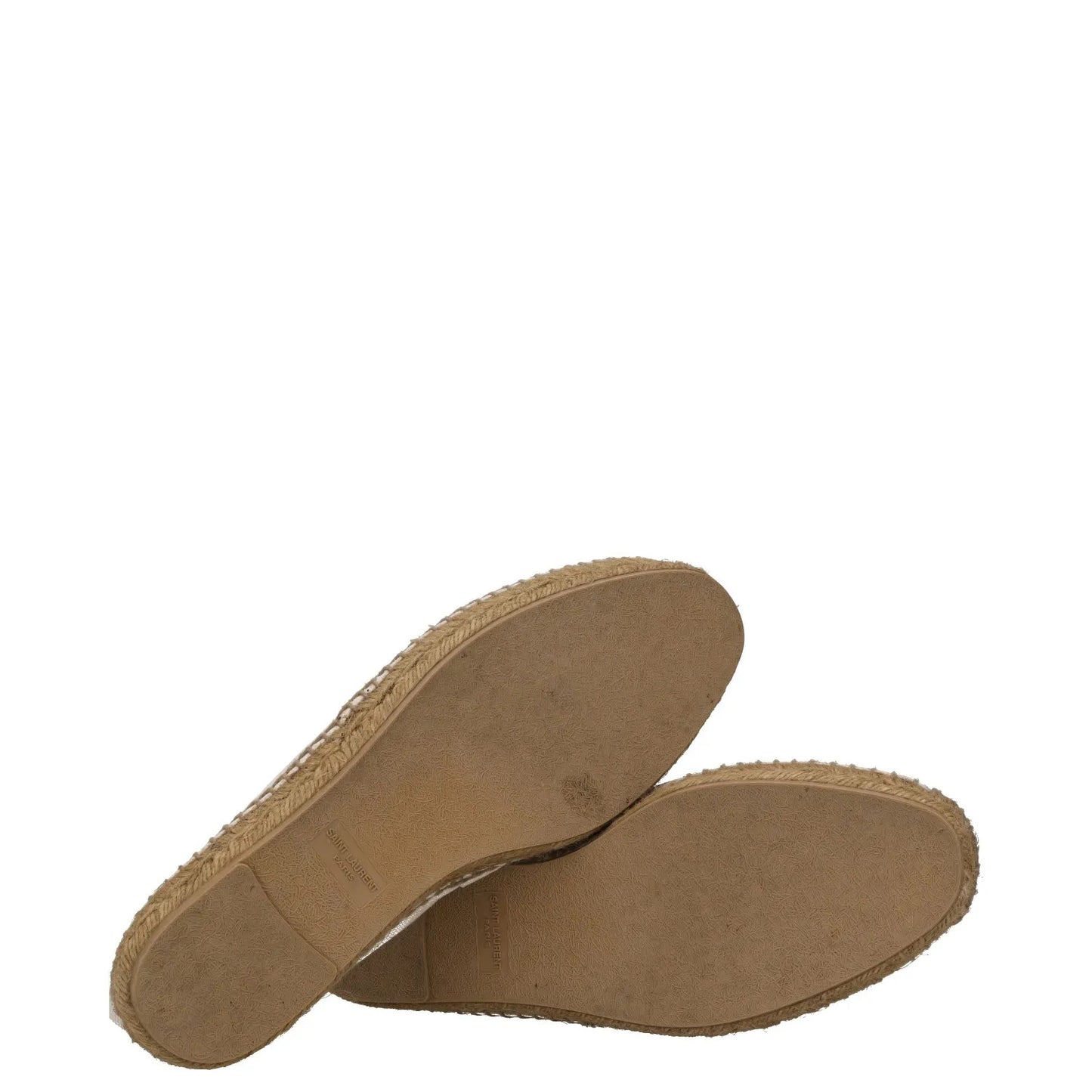 SAINT LAURENT Mens Flat Shoes Beige Cotton Casual Espadrille UK 10.5 RRP 460 — View 9