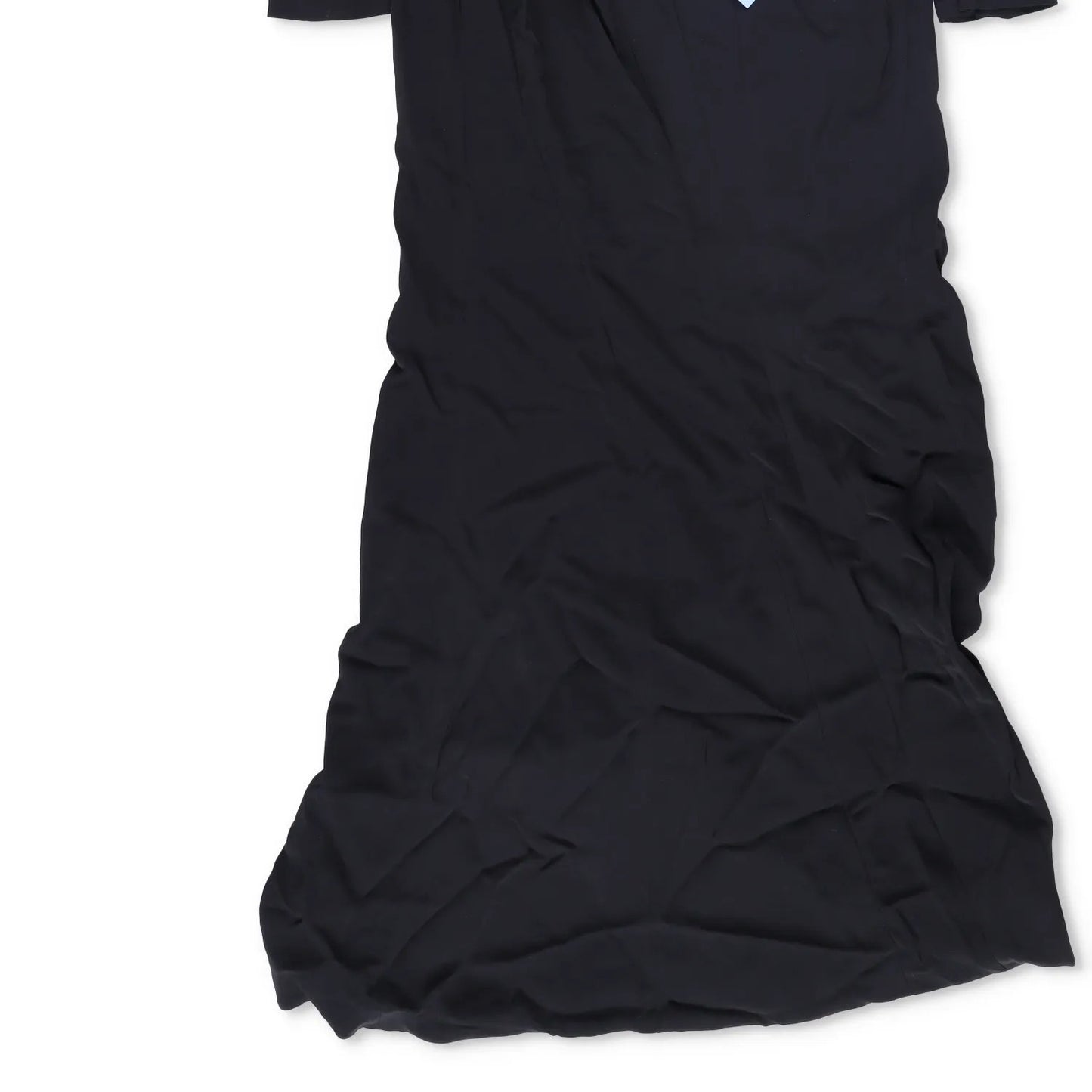MUGLER Women Long Gown Dress Crew Neck Long Sleeve Black Size 42 RRP 2250 — View 9