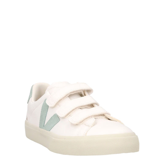 VEJA Womens Recife Trainers White Matcha Leather Low Tops Lace Up UK 2 RRP 160 — View 2