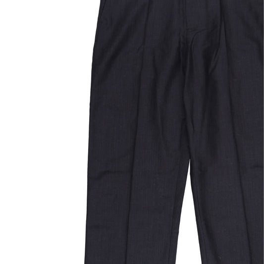 ALAIA Womens Alaia Knit Band Pants Wide Leg Trousers Black Size 42 RRP 1706.8 — View 2