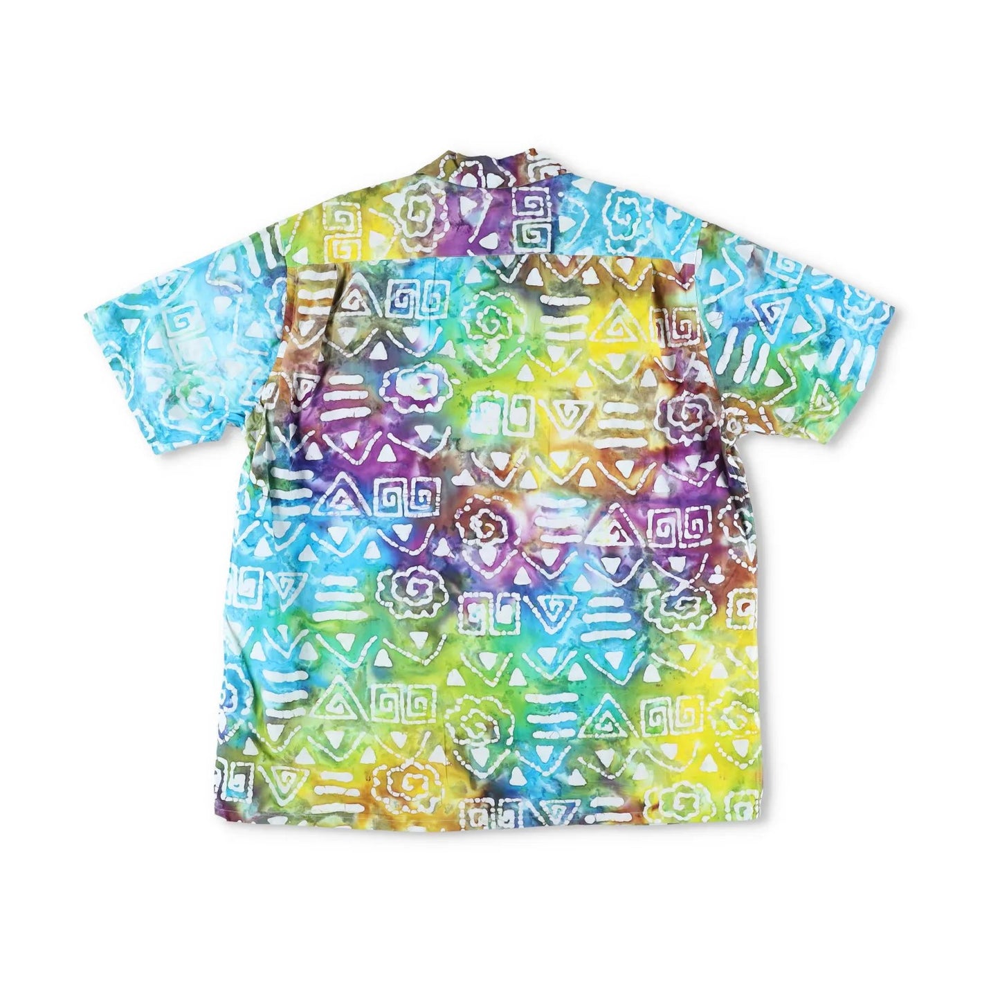 BEAMS Mens Shirt Cotton Button-Up Multicoloured Short Sleeve Size XL RRP 175 — View 11