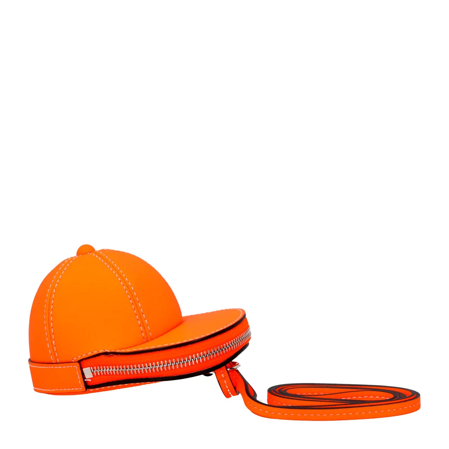 J.W. ANDERSON Womens Nano Cap Crossbody Bag Neon Orange Size S RRP 360 — View 5