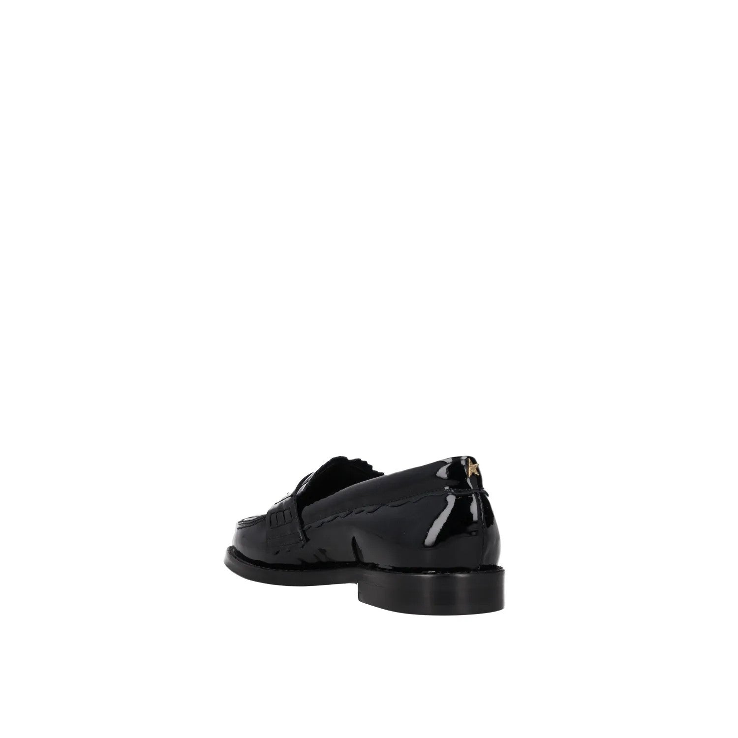 GOLDEN GOOSE Womens Flats Black Patent Leather Slip On Round Toe UK3 RRP 440 — View 5