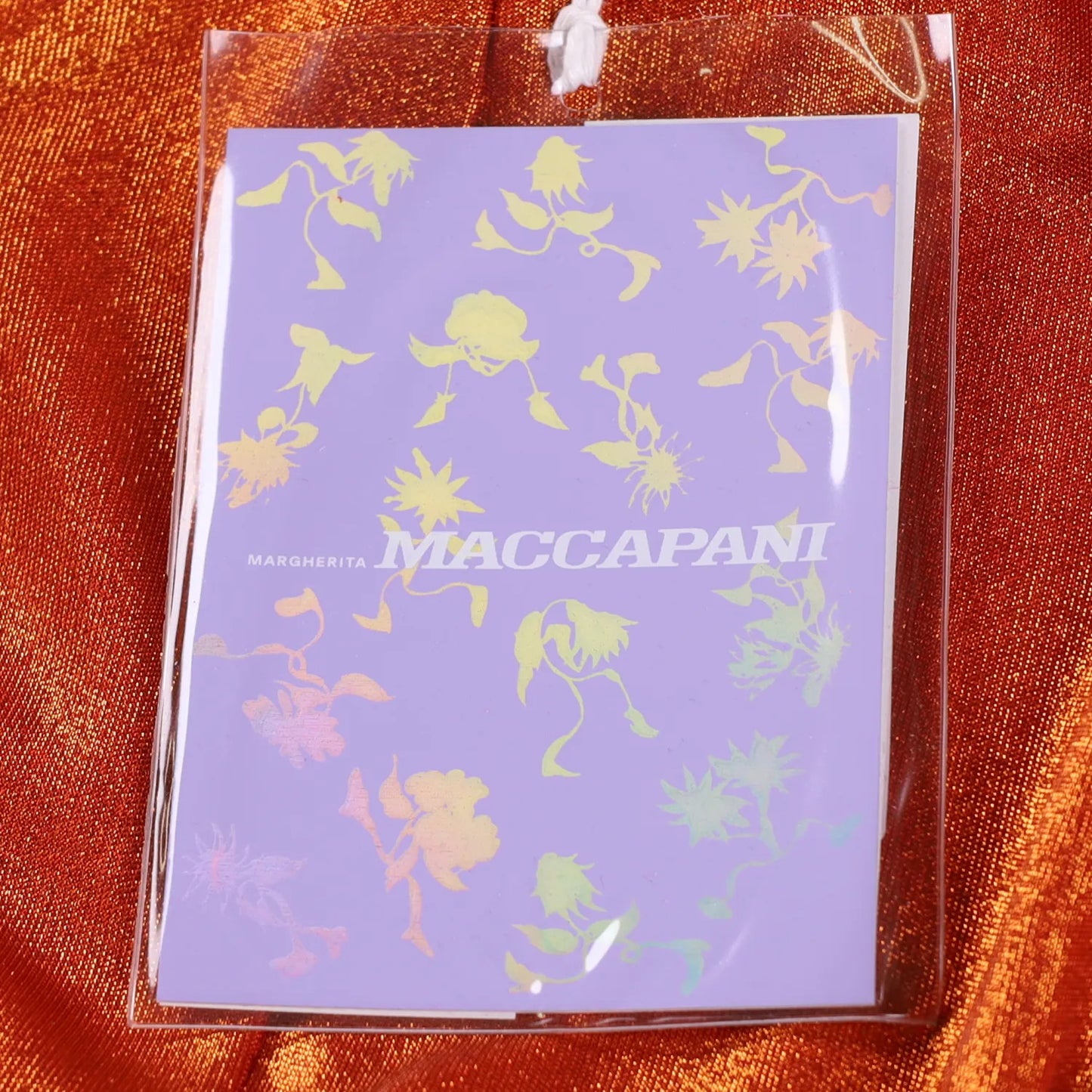 MACCAPANI Womens Lurex The Easy Pant Flared Trousers Orange Size S RRP 490 — View 6