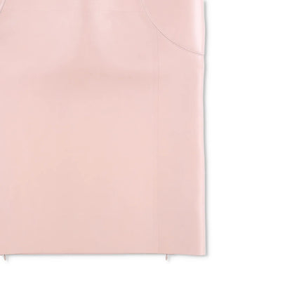 ALAIA Womens Pencil Skirt Midi Leather Neutrals Zip Closure 40 RRP 5790 — View 4