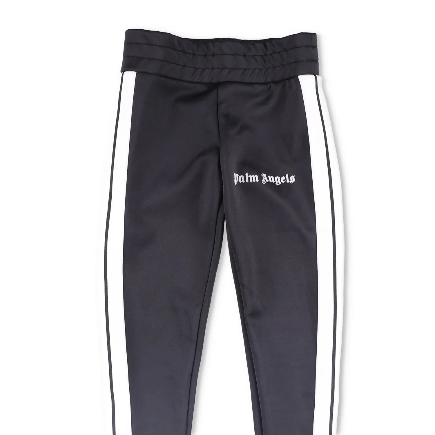 PALM ANGELS Womens Sweatpants Black White Striped Slim Tapered Poly XS RRP 200 — View 2